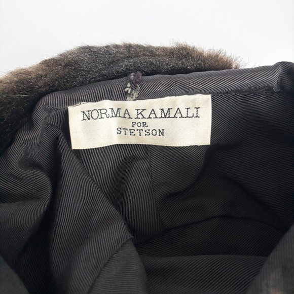 Norma Kamali for Stetson Hat Faux Fur Cossack Style Trapper Vintage 1980s OSFM main image 4